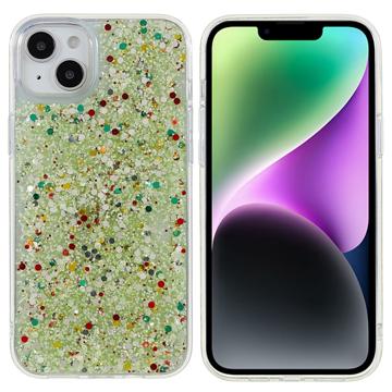 Dfans Starlight Shining iPhone 14 Plus Hybrid Case - Green