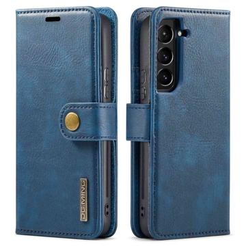 DG.Ming Samsung Galaxy S23+ 5G Detachable Wallet Leather Case - Blue