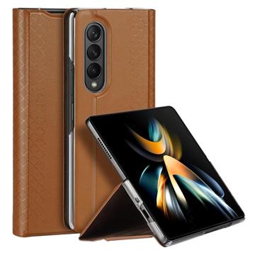 Dux Ducis Bril Samsung Galaxy Z Fold4 Flip Case - Brown