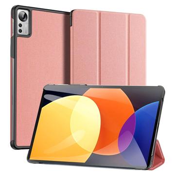 Dux Ducis Domo Xiaomi Pad 5 Pro 12.4 Tri-Fold Smart Folio Case - Pink