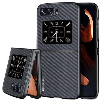 Dux Ducis Fino Series Motorola Moto Razr 2022 Hybrid Case - Black