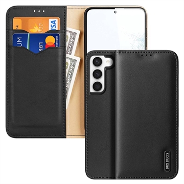 Dux Ducis Hivo Samsung Galaxy S23 5G Wallet Leather Case - Black