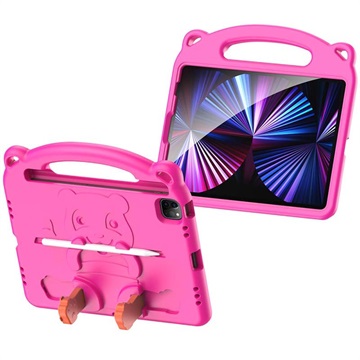 Dux Ducis Panda iPad Air 2020/2022/iPad Pro 11 2021 Kids Case - Hot Pink