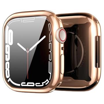 Dux Ducis Samo Apple Watch Series 8/7 TPU Case with Screen Protector - 41mm - Rose Gold