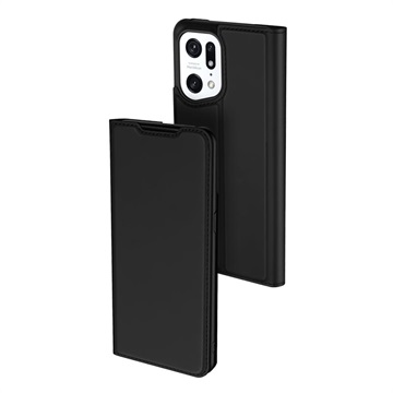 Dux Ducis Skin Pro Oppo Find X5 Pro Flip Case - Black