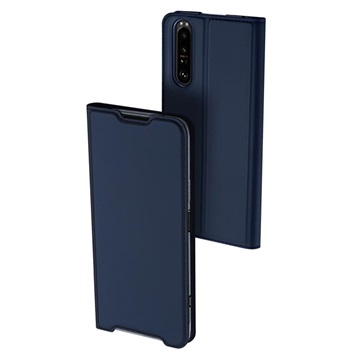 Dux Ducis Skin Pro Sony Xperia 1 IV Flip Case - Blue