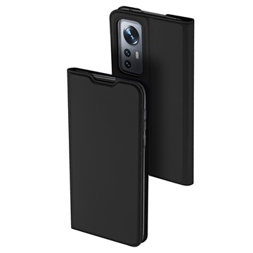 Dux Ducis Skin Pro Xiaomi 12/12X Flip Case - Black