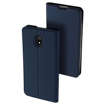 Dux Ducis Skin Pro Xiaomi Redmi 8A Flip Case - Dark Blue
