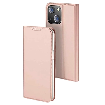 iPhone 15 Plus Dux Ducis Skin Pro Flip Case - Pink