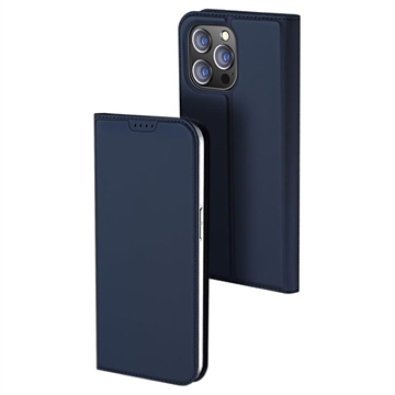 iPhone 15 Pro Max Dux Ducis Skin Pro Flip Case - Blue