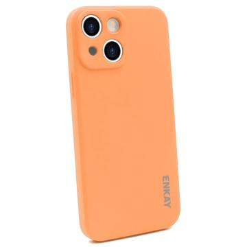 Enkay iPhone 14 Liquid Silicone Case - Orange