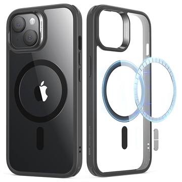 iPhone 15 ESR CH HaloLock Mag Hybrid Case - Black / Clear