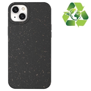 Eco Nature iPhone 14 Plus Hybrid Case - Black