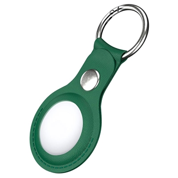 Apple AirTag Elegant Protective Case with Key Ring - Green