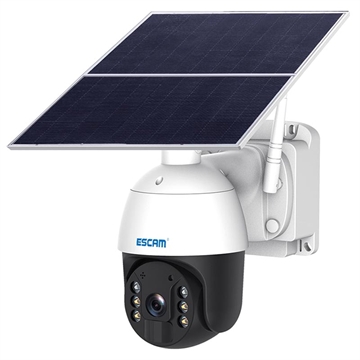 Escam QF724 Waterproof Solar-Powered Security Camera - 3.0MP, 30000mAh (Open Box - Excellent)