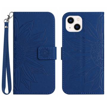 Sunflower Series iPhone 14 Plus Wallet Case - Sapphire