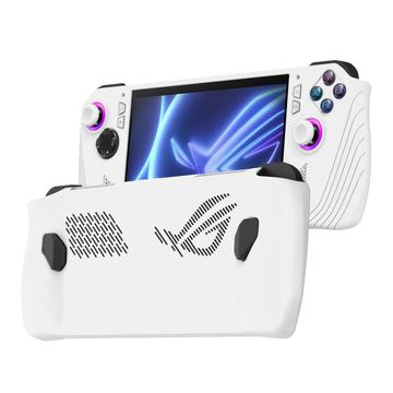 ASUS ROG Ally Handheld Game Console Soft Silicone Cover Protective Case - White