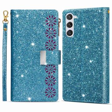 Starlight Series Samsung Galaxy S23 5G Wallet Case - Blue