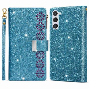 Starlight Series Samsung Galaxy S23 5G Wallet Case - Blue
