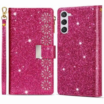 Starlight Series Samsung Galaxy S23 5G Wallet Case - Rose