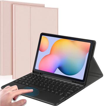 Samsung Galaxy Tab S6 Lite 2020/2022 Bluetooth Keyboard Case w/ Touchpad - Pink
