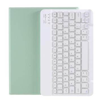 iPad Air 2022/2020 Bluetooth Keyboard Case with Pen Slot - Light Green