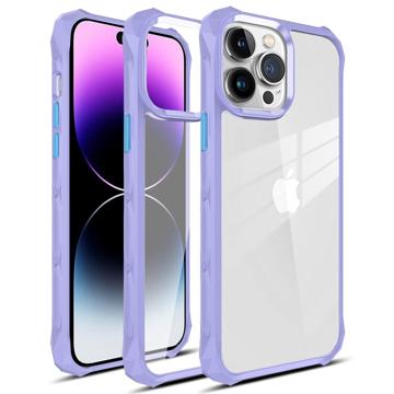 Anti-Shock iPhone 14 Pro Max Hybrid Case - Purple