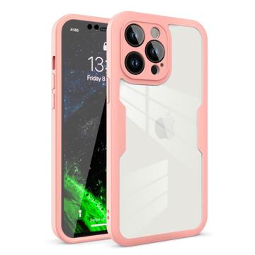 Anti-Shock 360 iPhone 14 Pro Max Hybrid Case - Pink