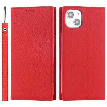 iPhone 14 Wallet Leather Case with RFID - Red