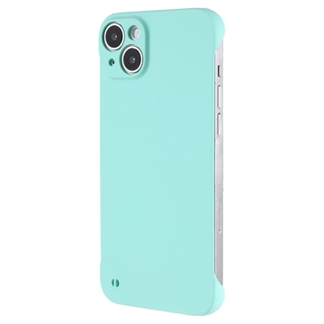 iPhone 14 Frameless Plastic Case - Light Cyan