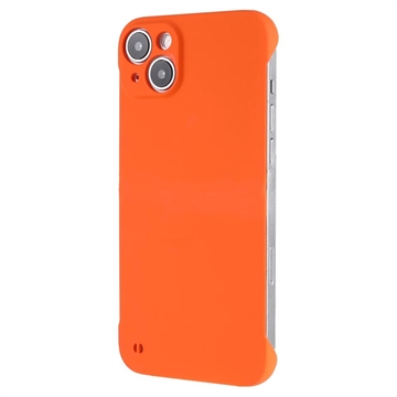 iPhone 14 Frameless Plastic Case - Orange
