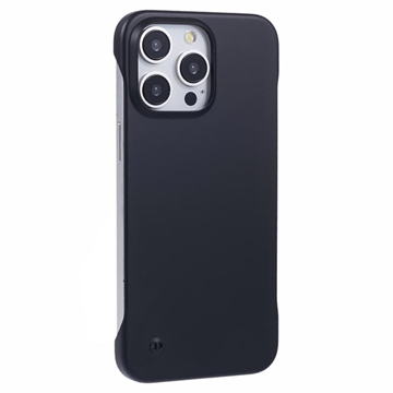 iPhone 16 Pro Max Frameless Plastic Case - Black