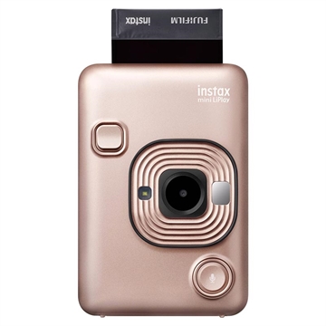 Fujifilm Instax Mini LiPlay Instant Camera - Blush Gold