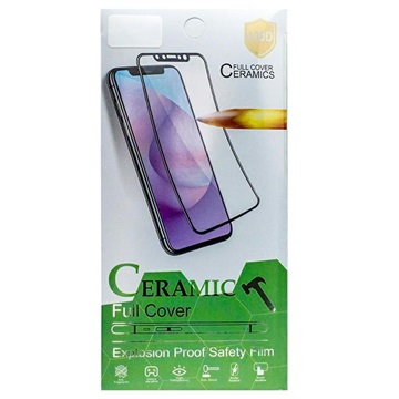 Full Cover Samsung Galaxy S21+ 5G Ceramic Screen Protector - Black
