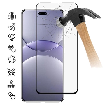 Huawei Nova 13 Pro Full Cover Tempered Glass Screen Protector - Black Edge