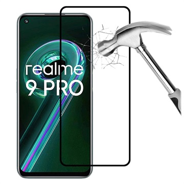 Full Cover OnePlus Nord CE 2 Lite 5G, Realme 9, 9 Pro, V25 Tempered Glass Screen Protector