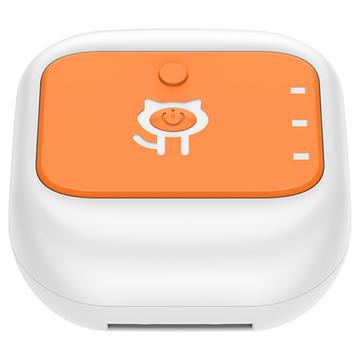 G01 Waterproof Real-Time Pet Tracker - Orange