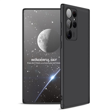 GKK Detachable Samsung Galaxy S22 Ultra 5G Case - Black