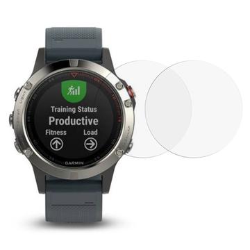 Garmin Fenix 5/5 Plus/5X/5X Plus Tempered Glass Screen Protector - 2 Pcs.
