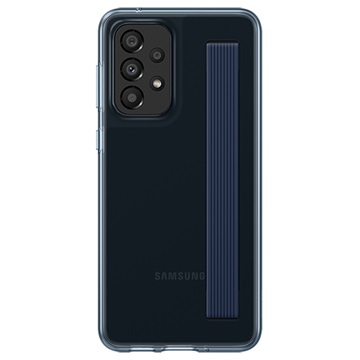 Image of Samsung Galaxy A33 5G Slim Strap Cover in Blue Grey (EF-XA336CBEGWW)