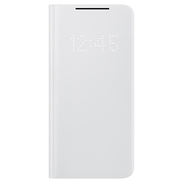 Samsung Galaxy S21+ 5G LED View Cover EF-NG996PJEGEE (Open Box - Bulk Satisfactory) - Light Grey