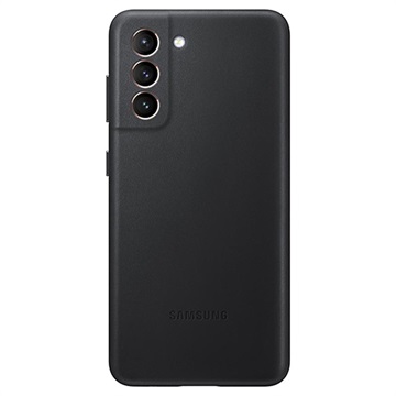 Samsung Galaxy S21+ 5G Leather Cover EF-VG996LBEGWW - Black