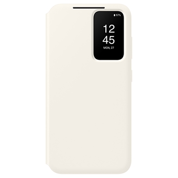 Samsung Galaxy S23 5G Smart View Wallet Case EF-ZS911CUEGWW - Cream