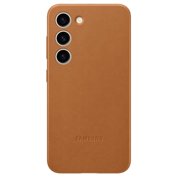 Samsung Galaxy S23+ 5G Leather Cover EF-VS916LAEGWW - Camel