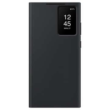 Samsung Galaxy S23 Ultra 5G Smart View Wallet Case EF-ZS918CBEGWW (Bulk Satisfactory) - Black