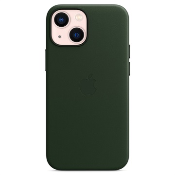 iPhone 13 Mini Apple Leather Case with MagSafe MM0J3ZM/A - Sequoia Green