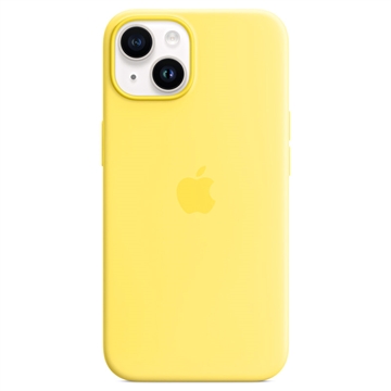 iPhone 14 Apple Silicone Case with MagSafe MQU73ZM/A - Canary Yellow