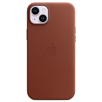 iPhone 14 Plus Apple Leather Case with MagSafe MPPD3ZM/A - Umber