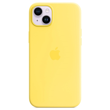 iPhone 14 Plus Apple Silicone Case with MagSafe MQUC3ZM/A - Canary Yellow