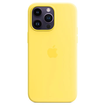 iPhone 14 Pro Max Apple Silicone Case with MagSafe MQUL3ZM/A - Canary Yellow